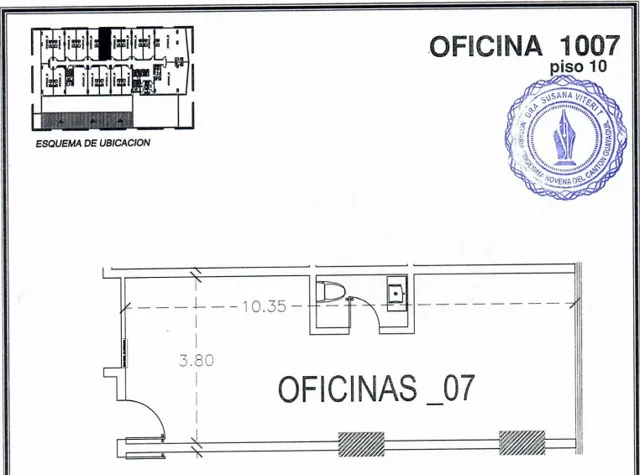 Oficina en alquiler y venta en La Aurora, Daule · 43.74 m², foto 2