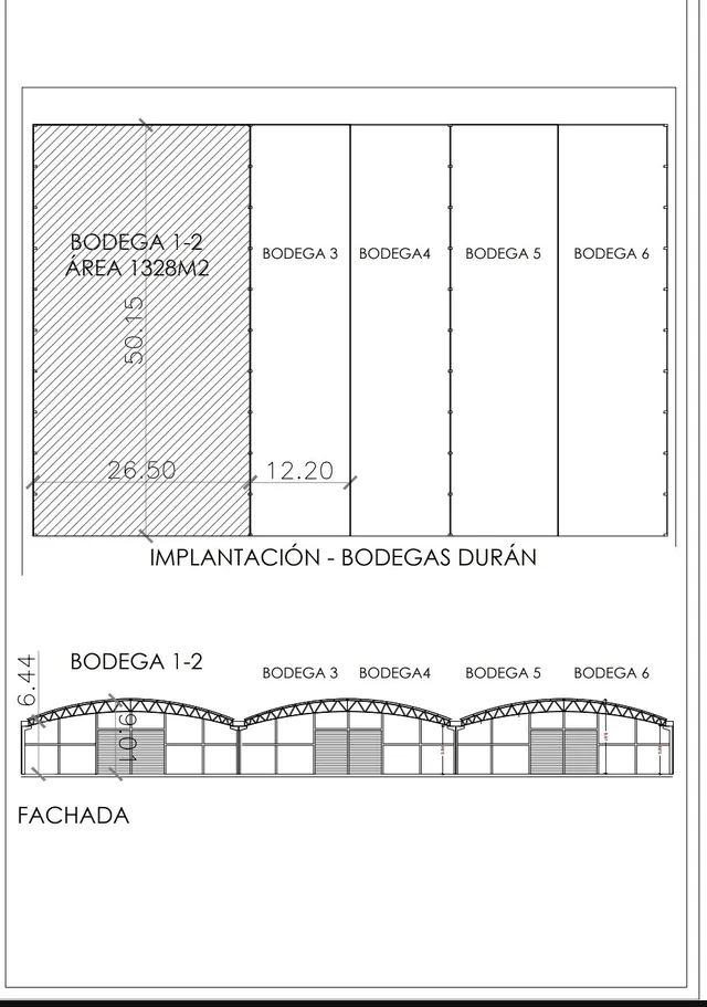 Bodega en alquiler en vía Durán Yaguachi, Durán · 1,328 m², foto 11