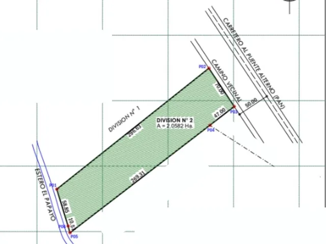 Terreno industrial en venta en vía Durán Yaguachi, Yaguachi · 20,582 m², foto 2